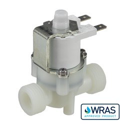 Latching solenoid valve - 1/2"BSP Male inlet and outlet - 6v DC